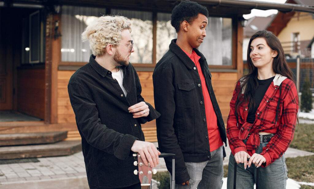 Members of the Commercial Travellers Association meeting for professional networking.