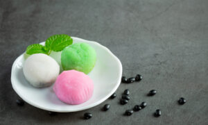 Person using a smartphone for Mochi Health virtual consultation at home