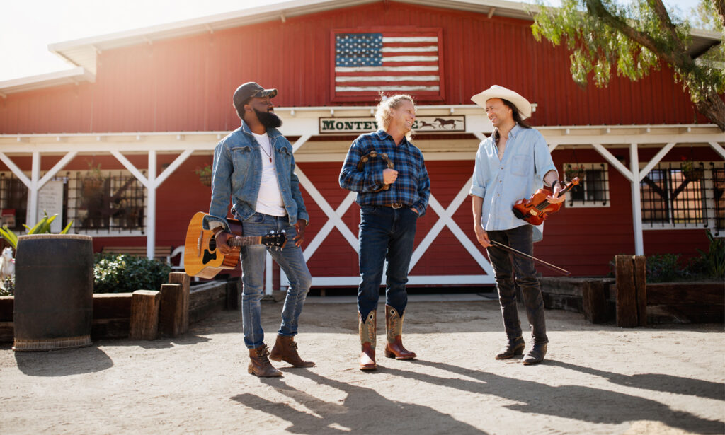Travel Center of America truck stop with fuel pumps, parking, and amenities.